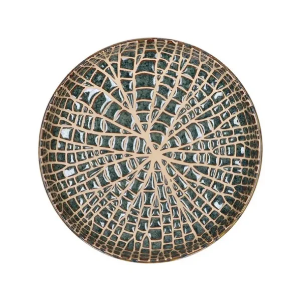 Pomax Saladiers Et Coupelles | Les Assiettes Creuses<Assiette creuse 20 cm Lotus Bronze,