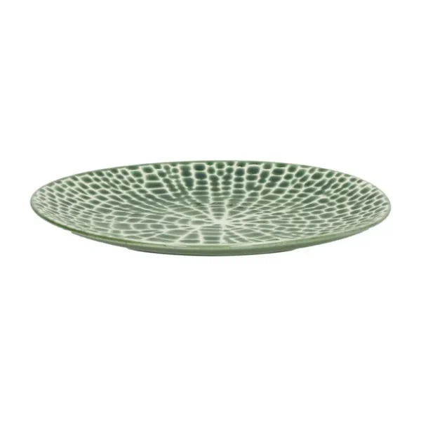 Pomax Saladiers Et Coupelles | Les Assiettes Dessert<Assiette dessert 22 cm Lotus vert,