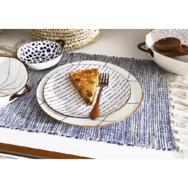 Pomax Les Assiettes Dessert | Les Assiettes Plates<Assiette dessert Anafi Bleu,
