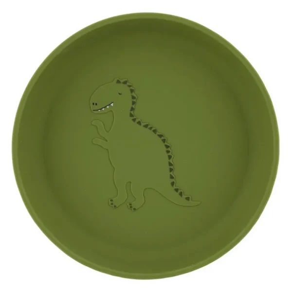 Enfant Trixie La Vaisselle Pour Enfant<Assiette silicone Mr Dino,