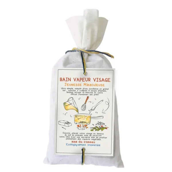 mas du roseau Les Soins<Bain de vapeur Visage Jeunesse Miraculeuse,