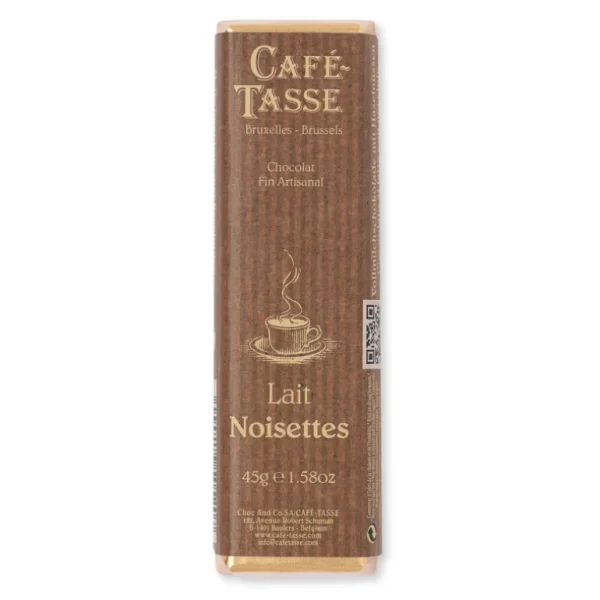 Café Tasse Le Chocolat<Barre de chocolat au Lait Noisette,