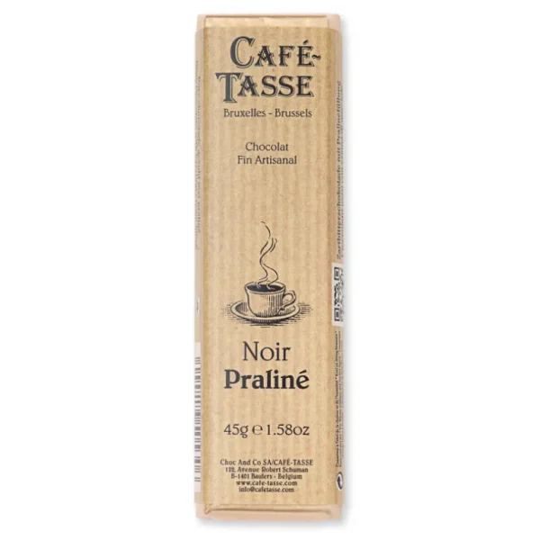 Café Tasse Le Chocolat<Barre de chocolat Noir Praliné,