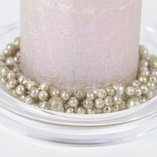 Rasteli Objets Insolites<Bijou pour bougie Perlé,