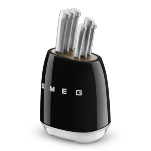 SMEG Blocs Couteaux<Bloc Couteaux années 50 Noir,