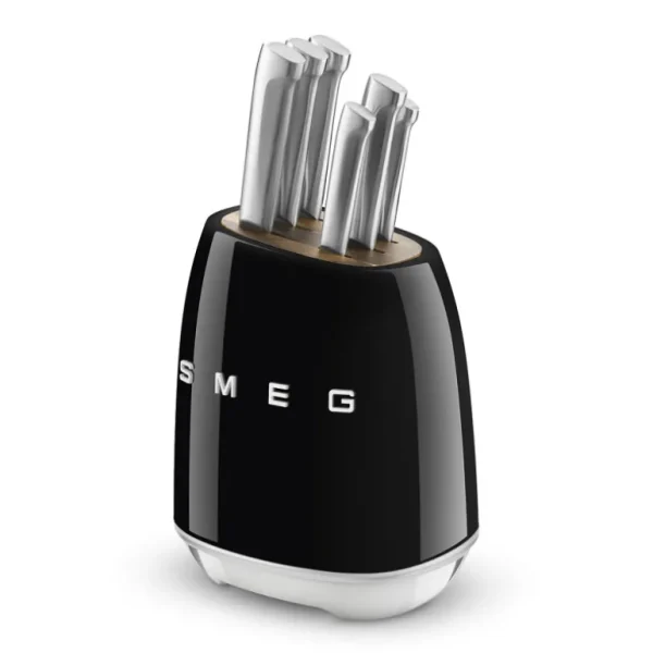 SMEG Blocs Couteaux<Bloc Couteaux années 50 Noir,