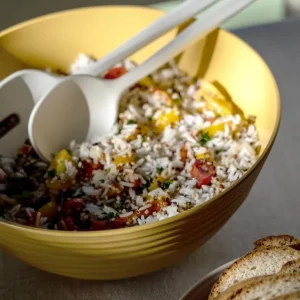 GUZZINI Saladiers Et Coupelles<Bol avec couvercle Tierra Jaune Moutarde,