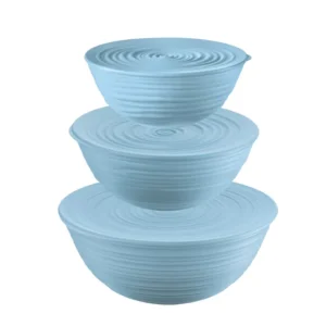GUZZINI Saladiers Et Coupelles<Bol avec couvercle Tierra Bleu Poudré,