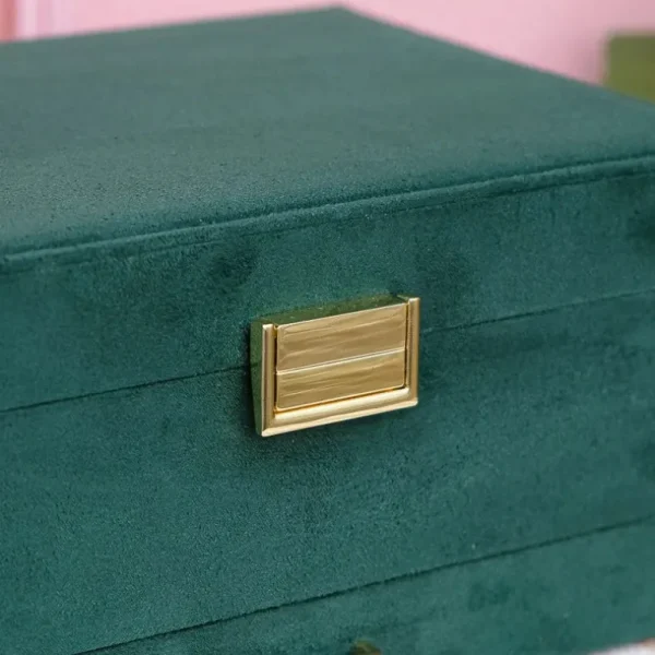 Maison Scarlett Les Accessoires<Boîte à Bijoux Denise Velours Vert,