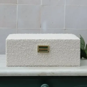 Maison Scarlett Les Bijoux | Les Accessoires<Boîte à Bijoux Louise Moumoute Blanc,
