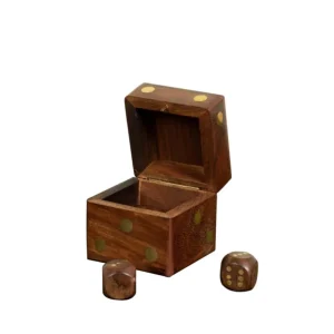 Chehoma Les Jeux D'Intérieur<Boîte à dés en bois,