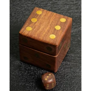 Chehoma Les Jeux D'Intérieur<Boîte à dés en bois,