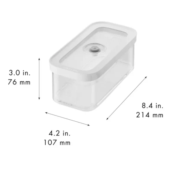 Zwilling Boîtes Hermétiques<Boîte sous-vide plastique Cube transparent Fresh & Save,
