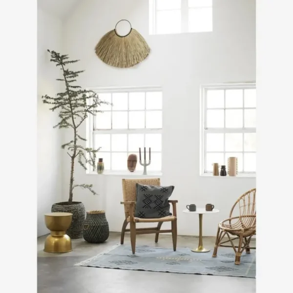 Madam Stoltz Photophores, Bougeoirs Et Chandeliers<Bougeoir 3 branches en grès,