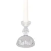 Rasteli Photophores, Bougeoirs Et Chandeliers<Bougeoir en Verre Ruffles Cup Pillar,