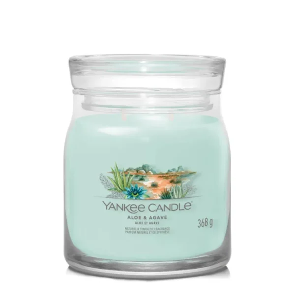 Yankee Candle Bougies Parfumées<Bougie parfumée Aloe et Agave,