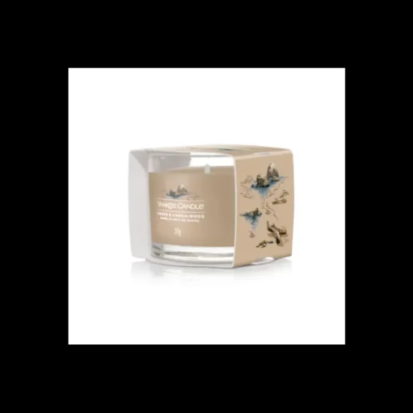 Yankee Candle Bougies Parfumées<Bougie Parfumée Ambre et Bois de Santal,