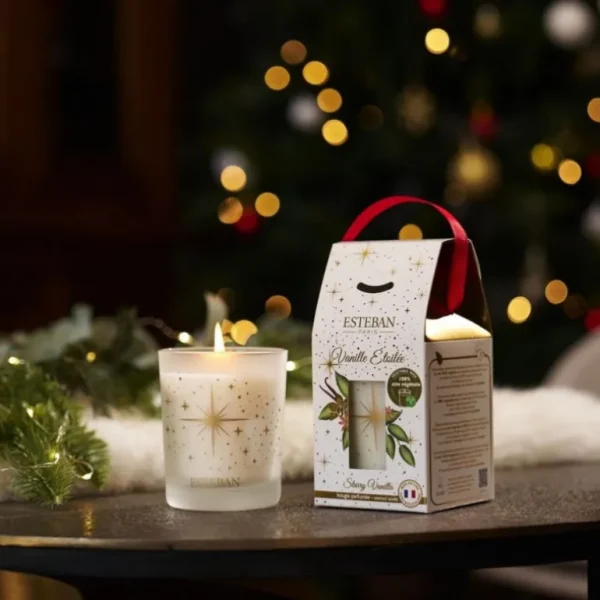 ESTEBAN Bougies Décoratives | Bougies Parfumées<Bougie parfumée 180g Vanille étoilée, Estéban