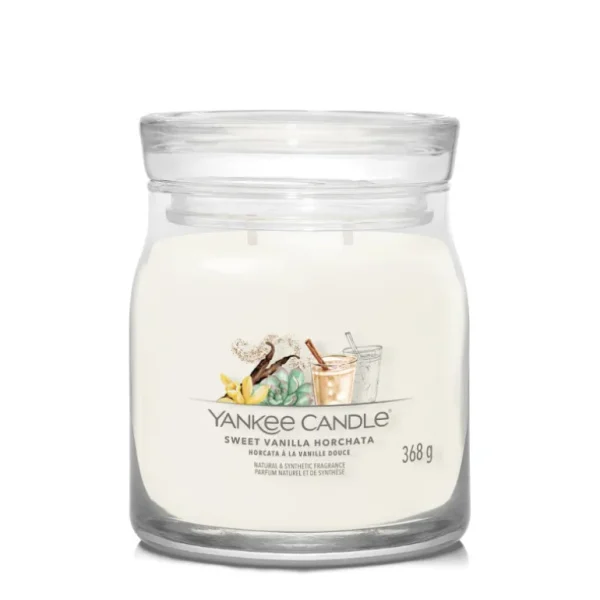Yankee Candle Bougies Parfumées<Bougie parfumée Horcata à la vanille douce,