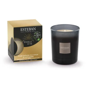 ESTEBAN Bougies Parfumées | Bougies Décoratives<Bougie parfumée initiale 180g Vanille d'Or,