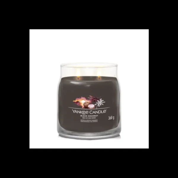 Yankee Candle Bougies Parfumées<Bougie Parfumée Noix de Coco Noire,