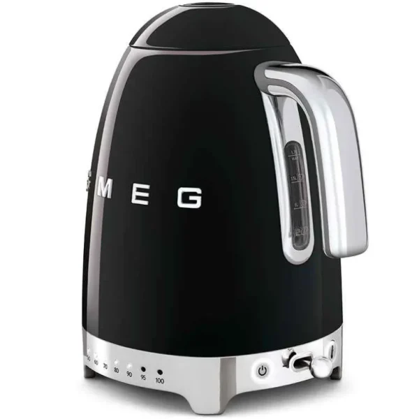 SMEG Bouilloires Électriques<Bouilloire réglable années 50 Noir,