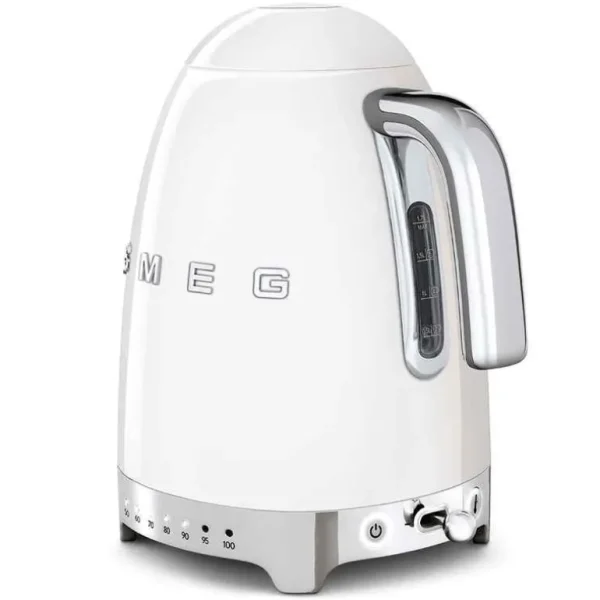 SMEG Bouilloires Électriques<Bouilloire réglable années 50 Blanc,