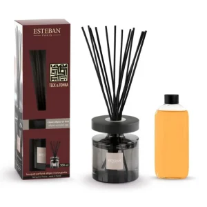 ESTEBAN Diffuseurs De Parfum D'Intérieur<Bouquet parfumé Ellipse Teck & Tonka,