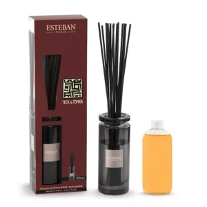ESTEBAN Diffuseurs De Parfum D'Intérieur<Bouquet parfumé Initial Teck & Tonka,