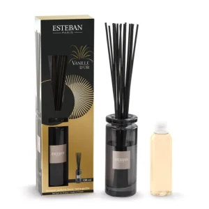 ESTEBAN Diffuseurs De Parfum D'Intérieur<Bouquet parfumé Initial Vanille d'Or,