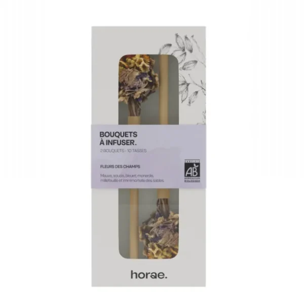 Horae Les Thés Et Tisanes<2 bouquets de Fleurs des Champs à infuser,