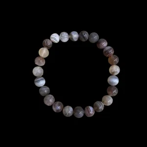 Koukouma & Co La Lithothérapie<Bracelet Agate du Botswana,