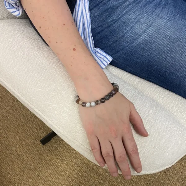 Koukouma & Co La Lithothérapie<Bracelet Agate du Botswana,