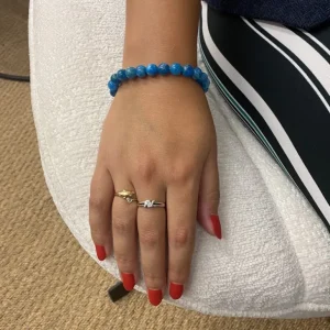 Koukouma & Co La Lithothérapie<Bracelet Apatite bleue,