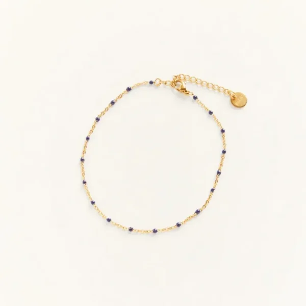 Palas Les Bijoux<Bracelet Castelo bleu marine,