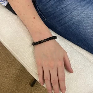 Koukouma & Co La Lithothérapie<Bracelet Obsidienne Dorée,