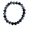 Koukouma & Co La Lithothérapie<Bracelet Obsidienne Flocon de neige,