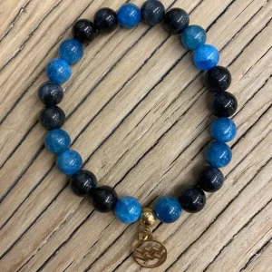 Koukouma & Co La Lithothérapie<Bracelet signe astrologique Verseau,