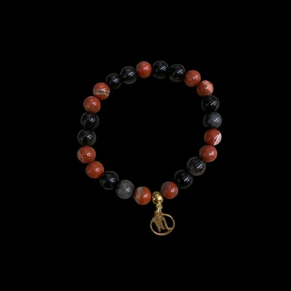 Koukouma & Co La Lithothérapie<Bracelet signe astrologique Scorpion,