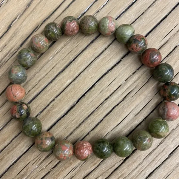 Koukouma & Co La Lithothérapie<Bracelet Unakite,