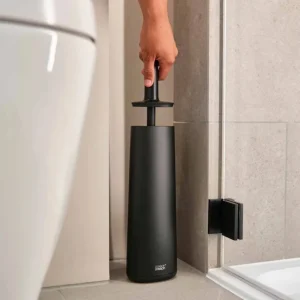 JOSEPH JOSEPH Coin Wc<Brosse de Toilette Flex Noir,