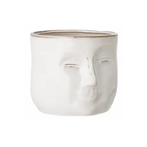 Bloomingville Vases<Cache pot Ignacia blanc,