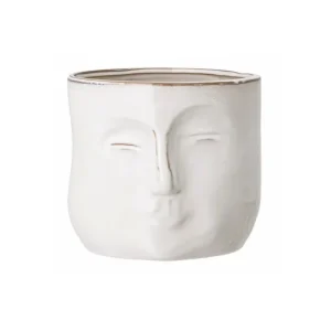 Bloomingville Vases<Cache pot Ignacia blanc,