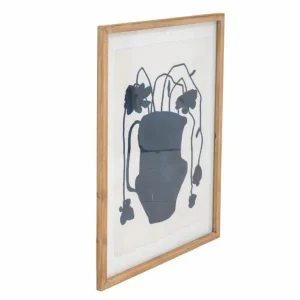 Bloomingville Décorations Murales<Cadre avec Illustration Veera 55 x 70 cm,