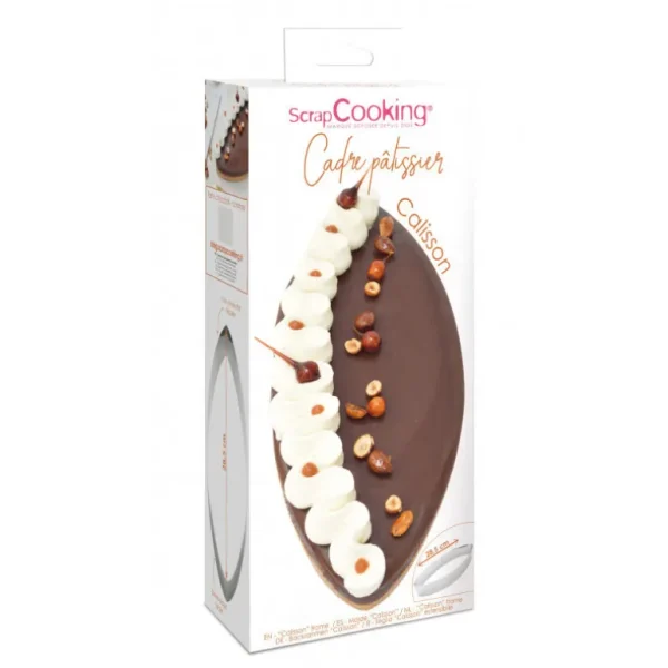 ScrapCooking Cercles À Gâteaux | Cercles Mousse<Cadre pâtissier calisson inox,