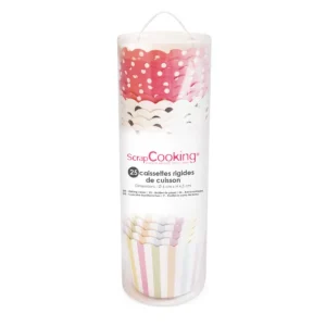 ScrapCooking Moules Souples<25 caissettes de cuisson rigides,
