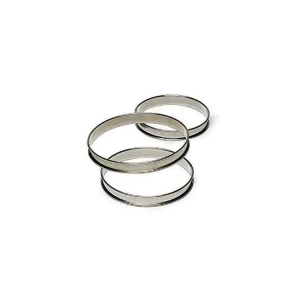 GOBEL Cercles À Gâteaux | Cercles Mousse<Cercle à Tarte Haut Inox,