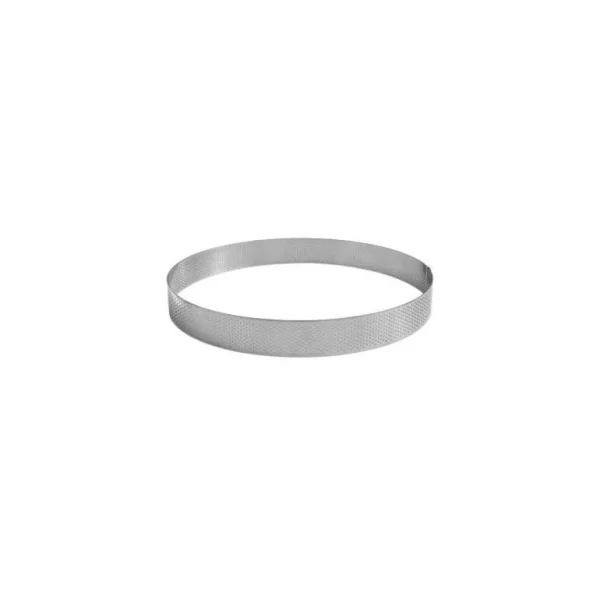 GOBEL Cercles À Gâteaux | Cercles Mousse<Cercle à tarte inox perforé en inox H35 mm,