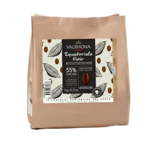 VALRHONA Les Ingrédients Du Pâtissier | Le Chocolat<Chocolat à pâtisser & déguster Equatoriale noir 55%,
