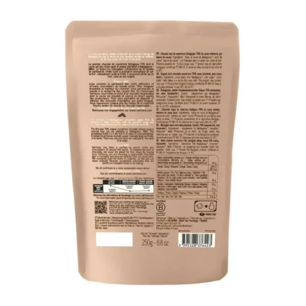 VALRHONA Le Chocolat | Le Chocolat<Chocolat noir bio Millot 74 %,